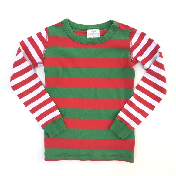 Hanna Andersson Other - Hanna Andersson Christmas red green pajama pj top Hanna Andersson Other - Hanna Andersson Christmas red green pajama pj top
